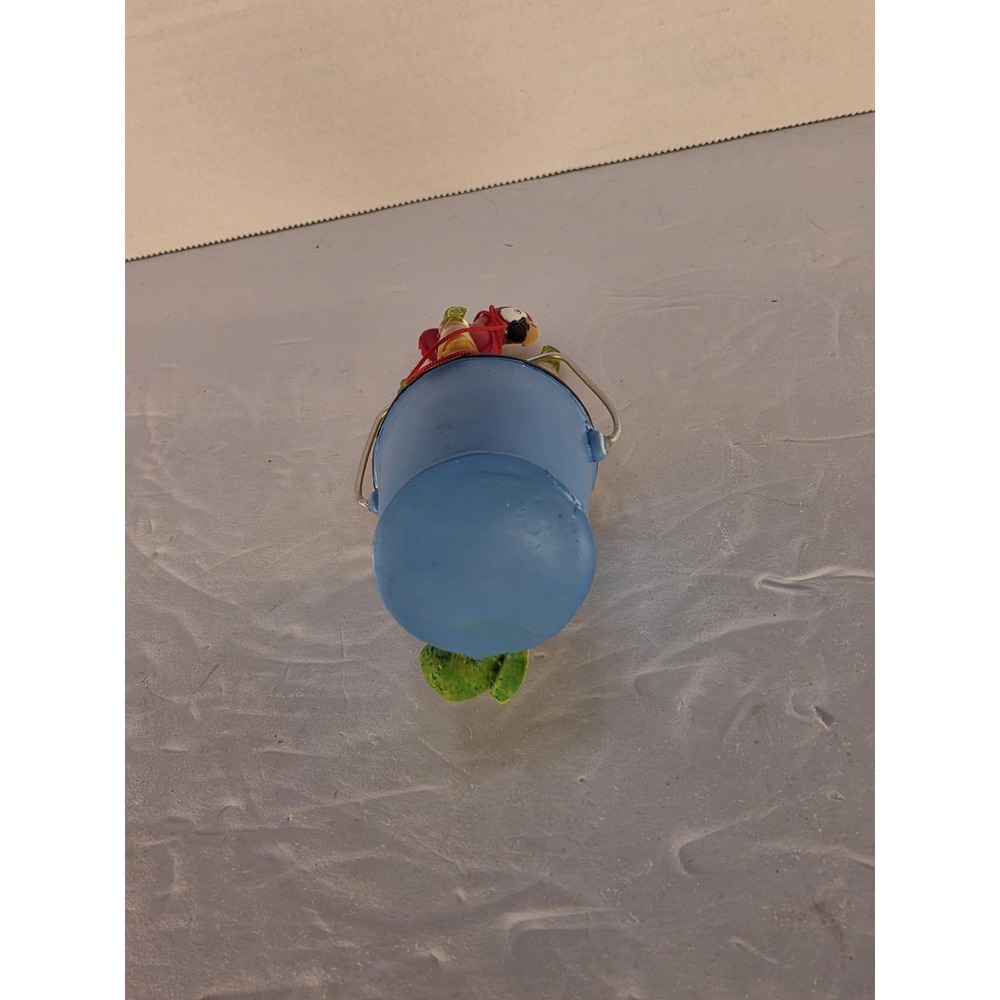 Parrot Gone to the Beach Beer Bucket Christmas Ornament Tropical Beach Holiday - Picture 7 of 7